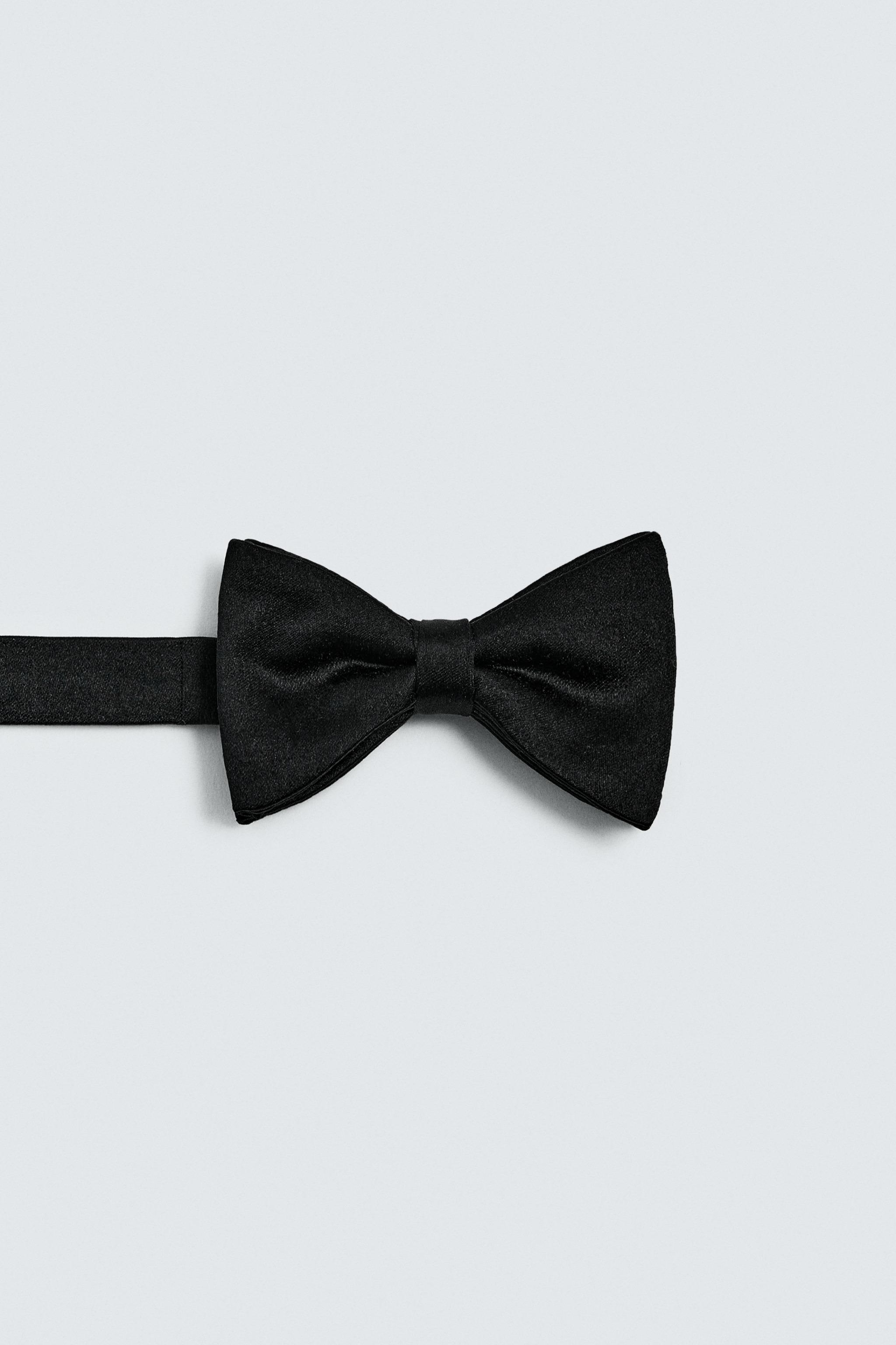 BASIC SILK BOW TIE